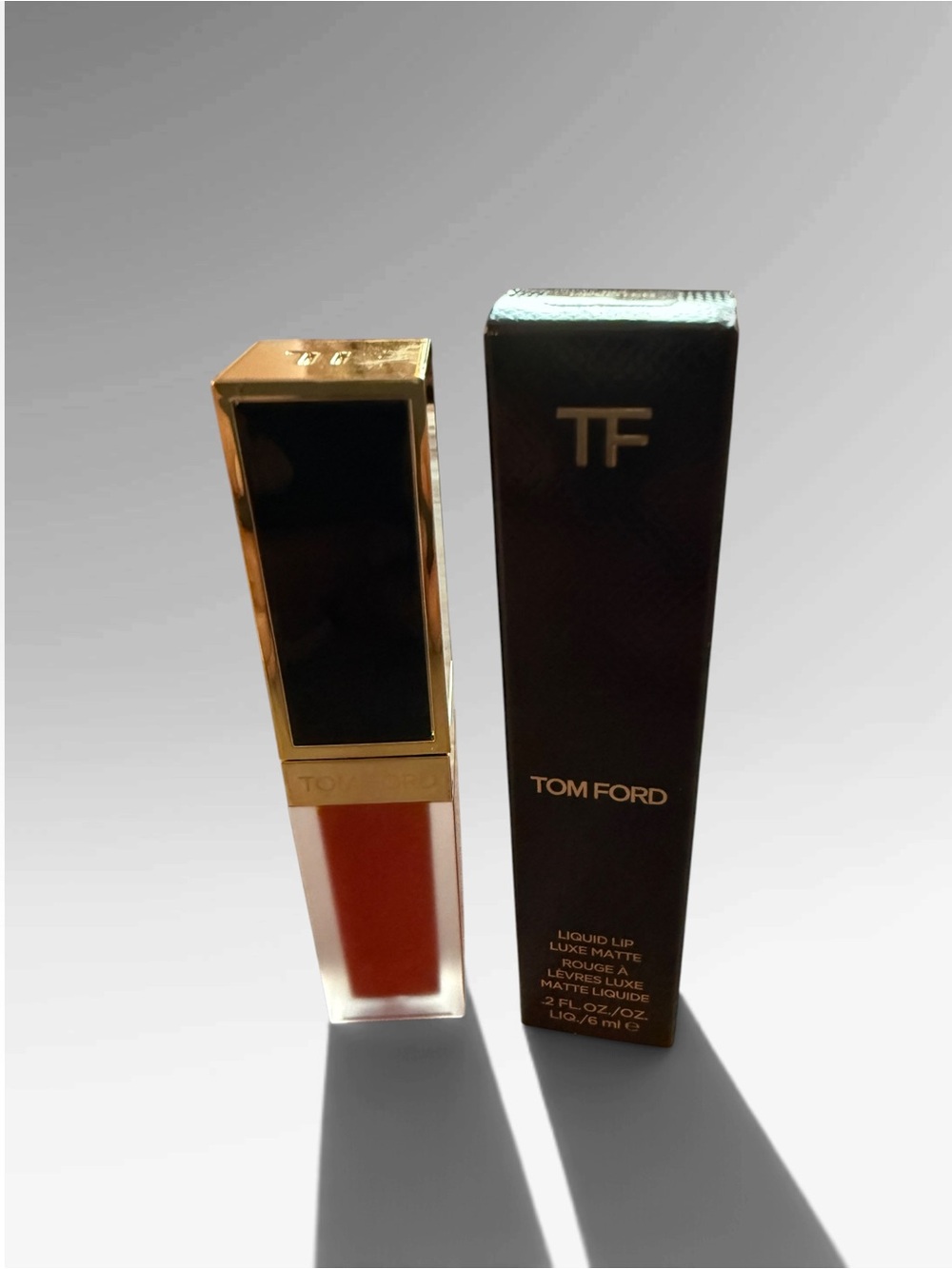Tom Ford Liquid Lip Luxe Matte Lipstick in Shade 123 Devoted